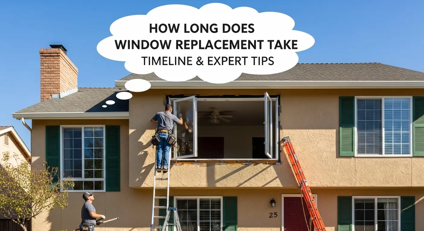 Timeline of window replacement process and duration